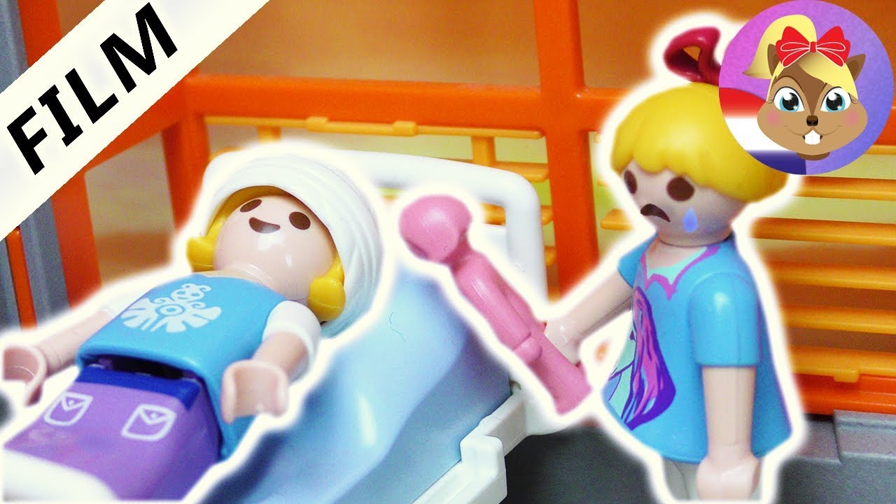 Playmobil video Nederlands | PIA in het ziekenhuis?! Porsche ongeluk tijdens schoolreisje