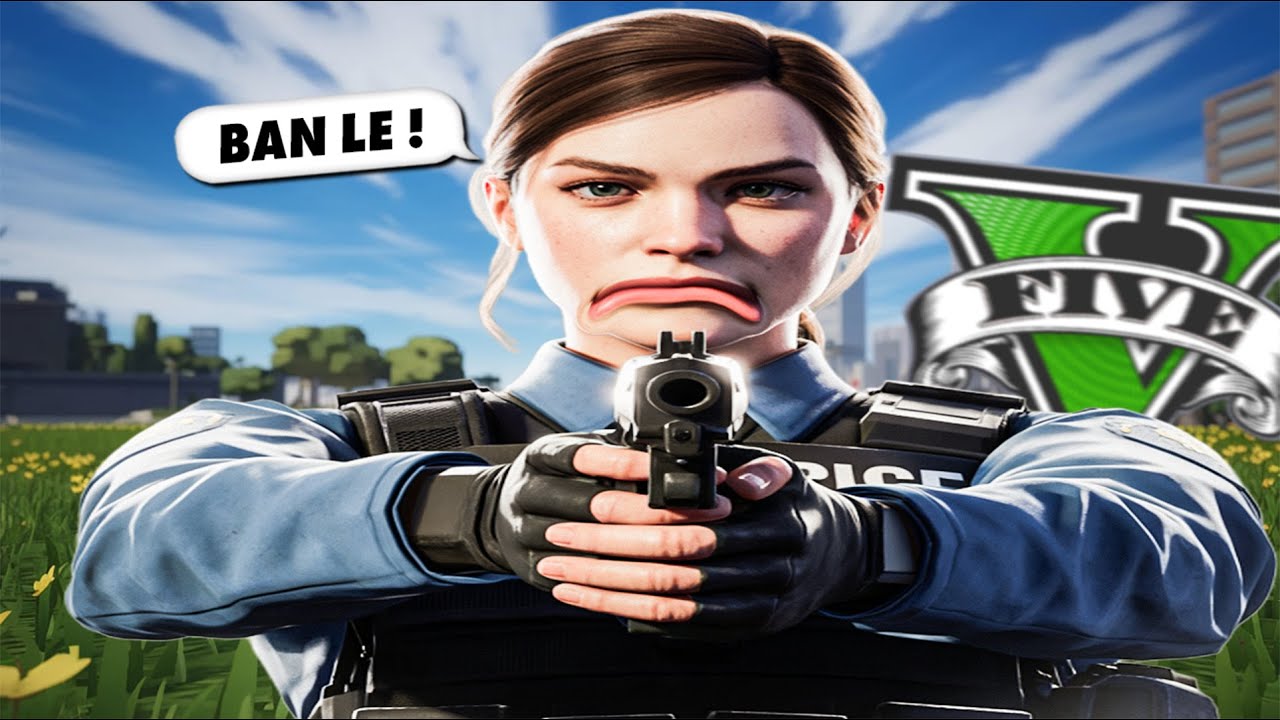 RAGEBAIT UNE FLIC DÉBORDÉE QUI ME CONNAIT 💀 (troll gta rp)