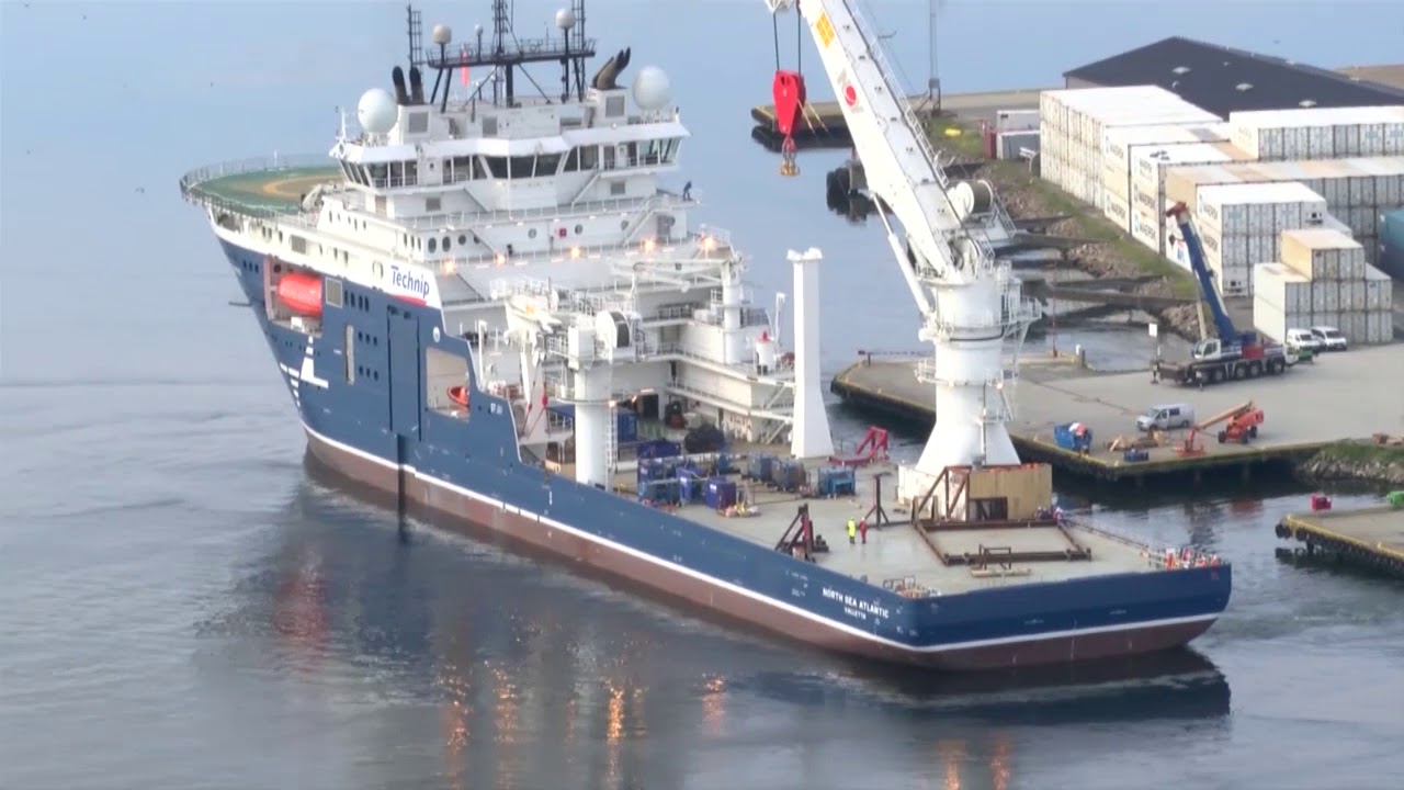 North sea atlantic 2014 in Egersund