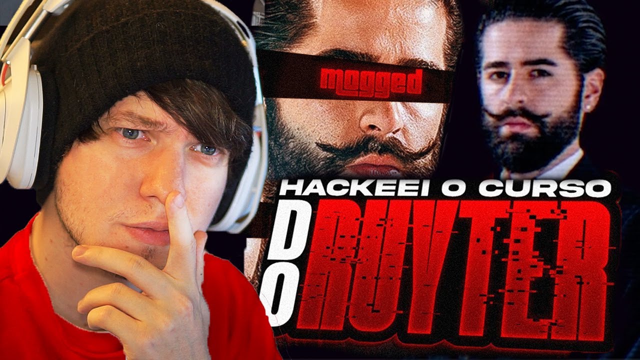 Vendo o curso polêmico do Ruyter sendo hackeado