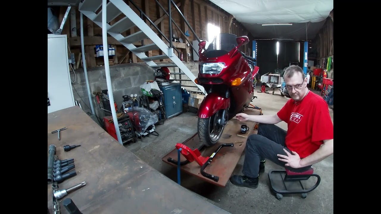 ZZR Front Fork Teardown Pt1