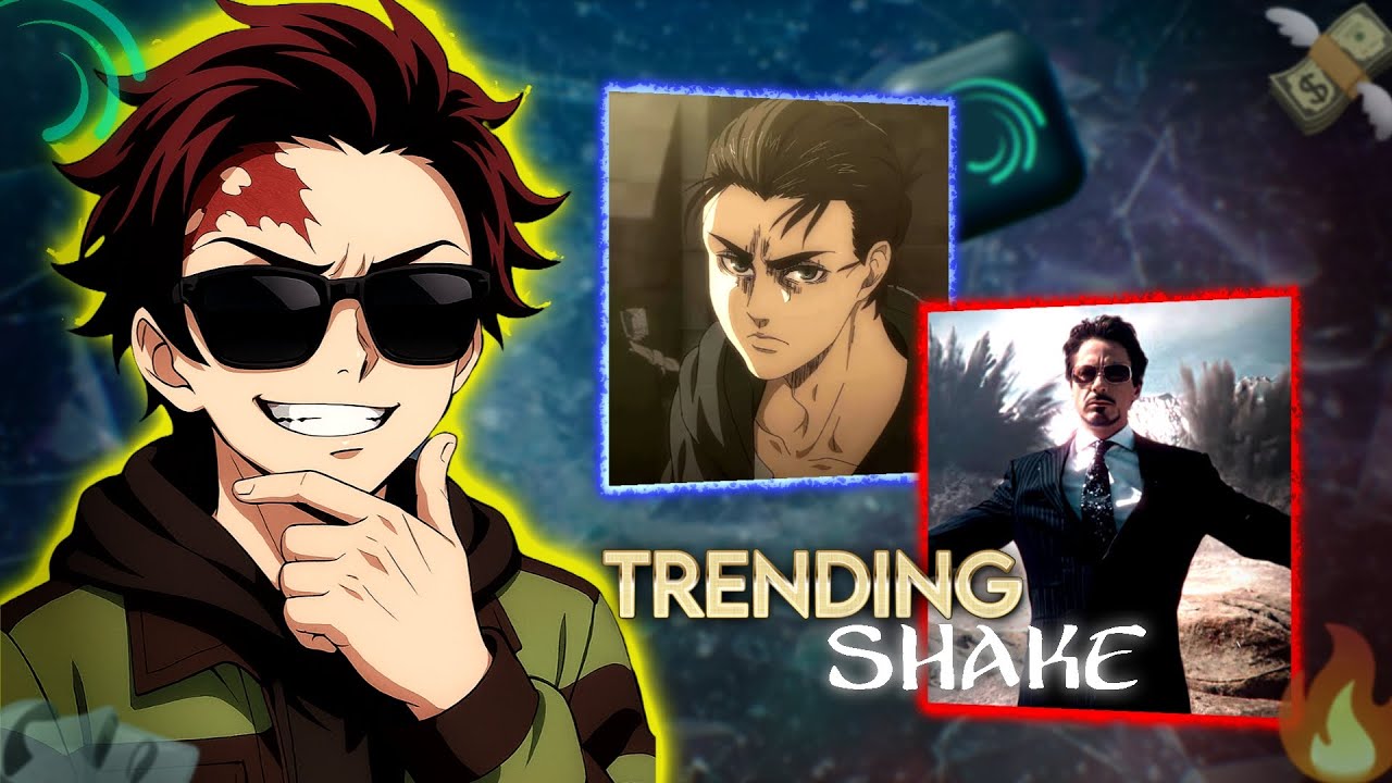 Trending shake Transition Like After Effects in AlightMotion! (+preset)