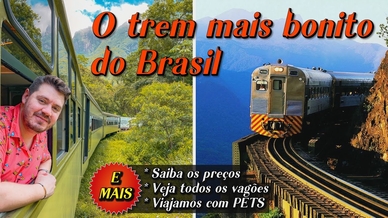 PASSEIO EM TREM DE LUXO DE CURITIBA PARA MORRETES COM OPEN BAR, PETS E UMA NATUREZA IMPRESSIONANTE