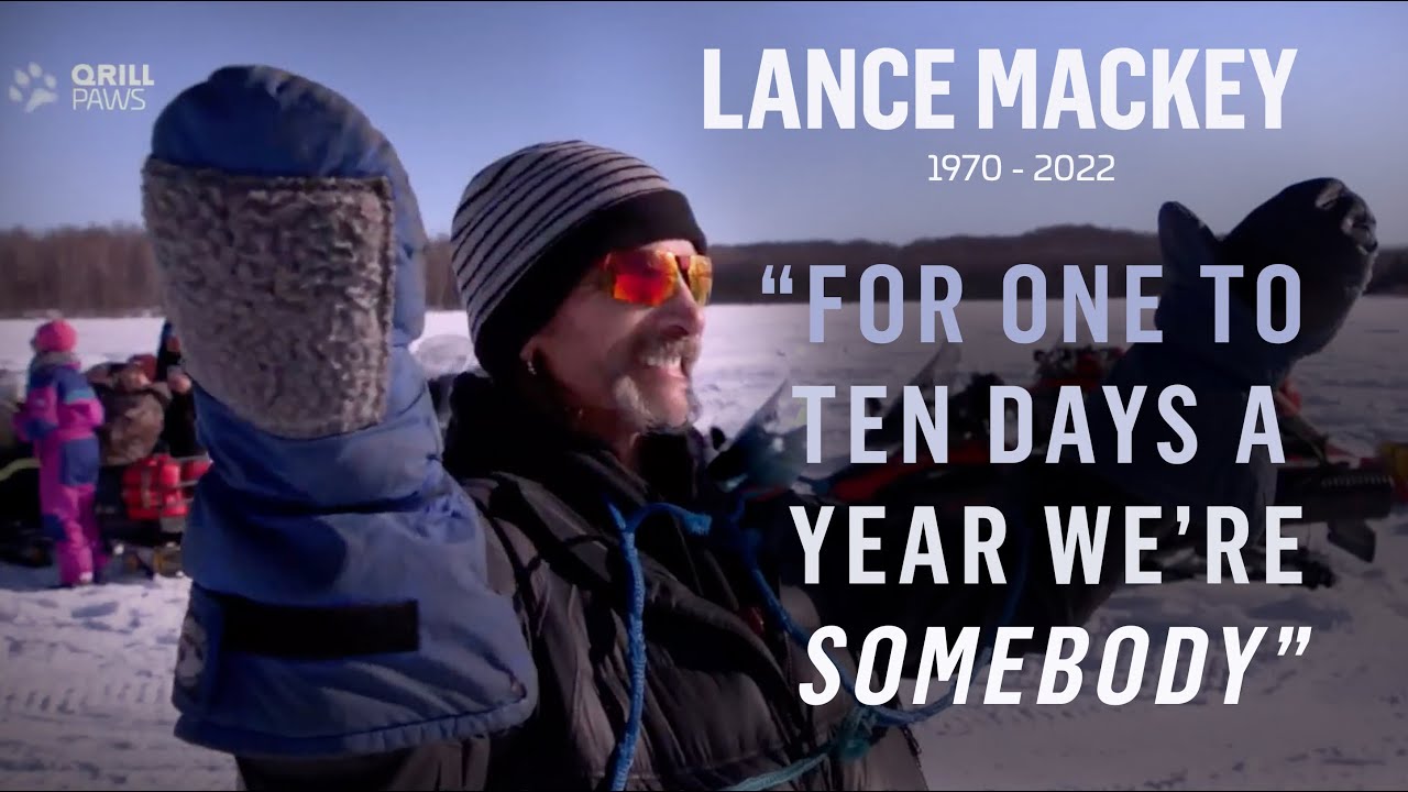 Legendary Lance Mackey on his last Iditarod race. ❤️RIP
