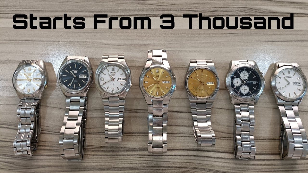 Affordable Seiko 5 Watches In Pakistan