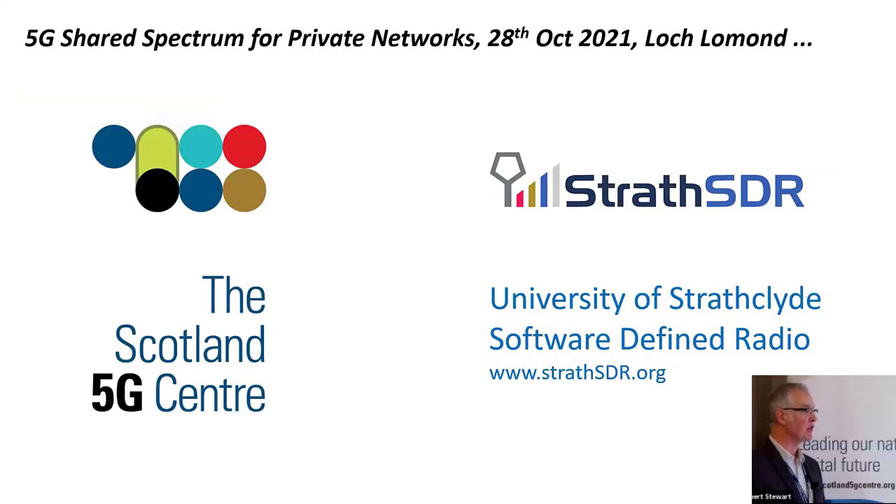Welcome to '5G Shared Spectrum for Private Networks'.