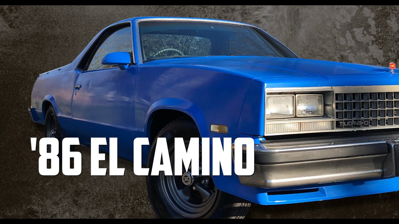 DIY Automotive Painting  - 1986 El Camino