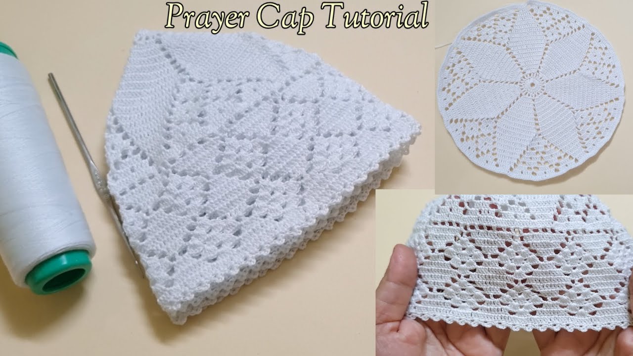 Bahot Asan Tarike se Namaz Ki Topi Banane Ka Tarika | Crochet Cap |Qureshia Se Topi Banane Ka Tarika