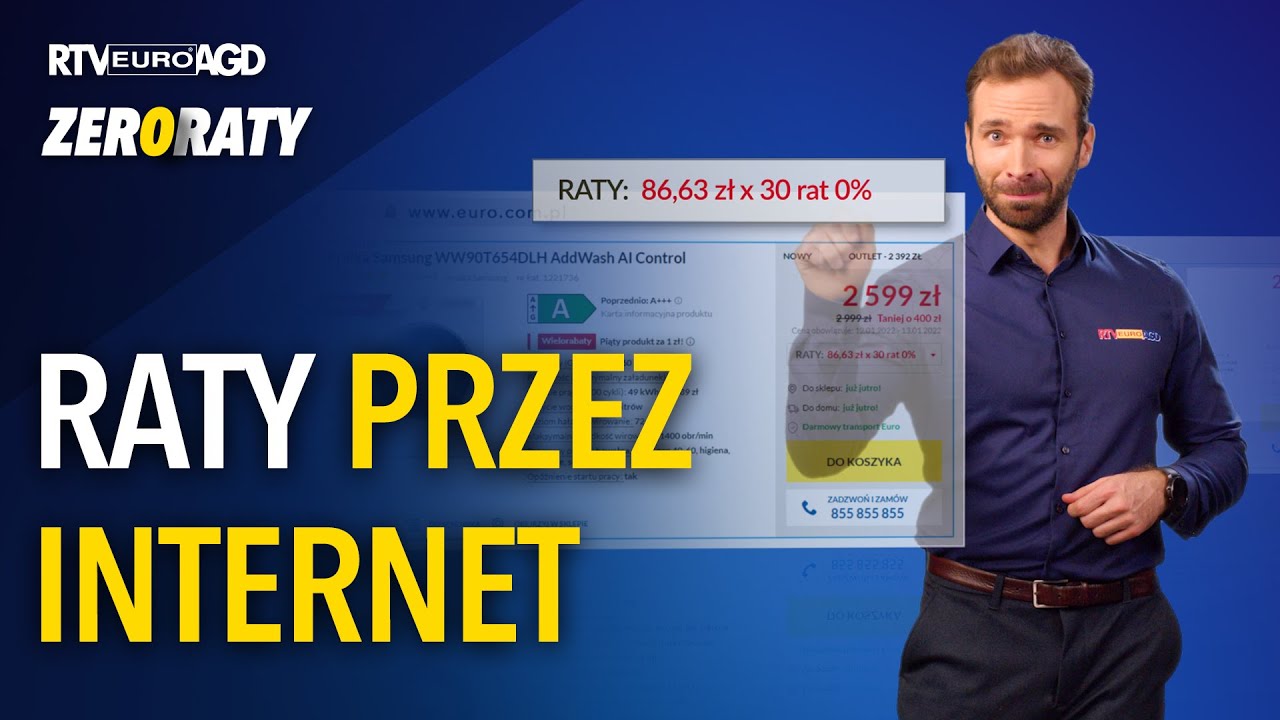 Raty 0% przez internet - tutorial - RTV EURO AGD