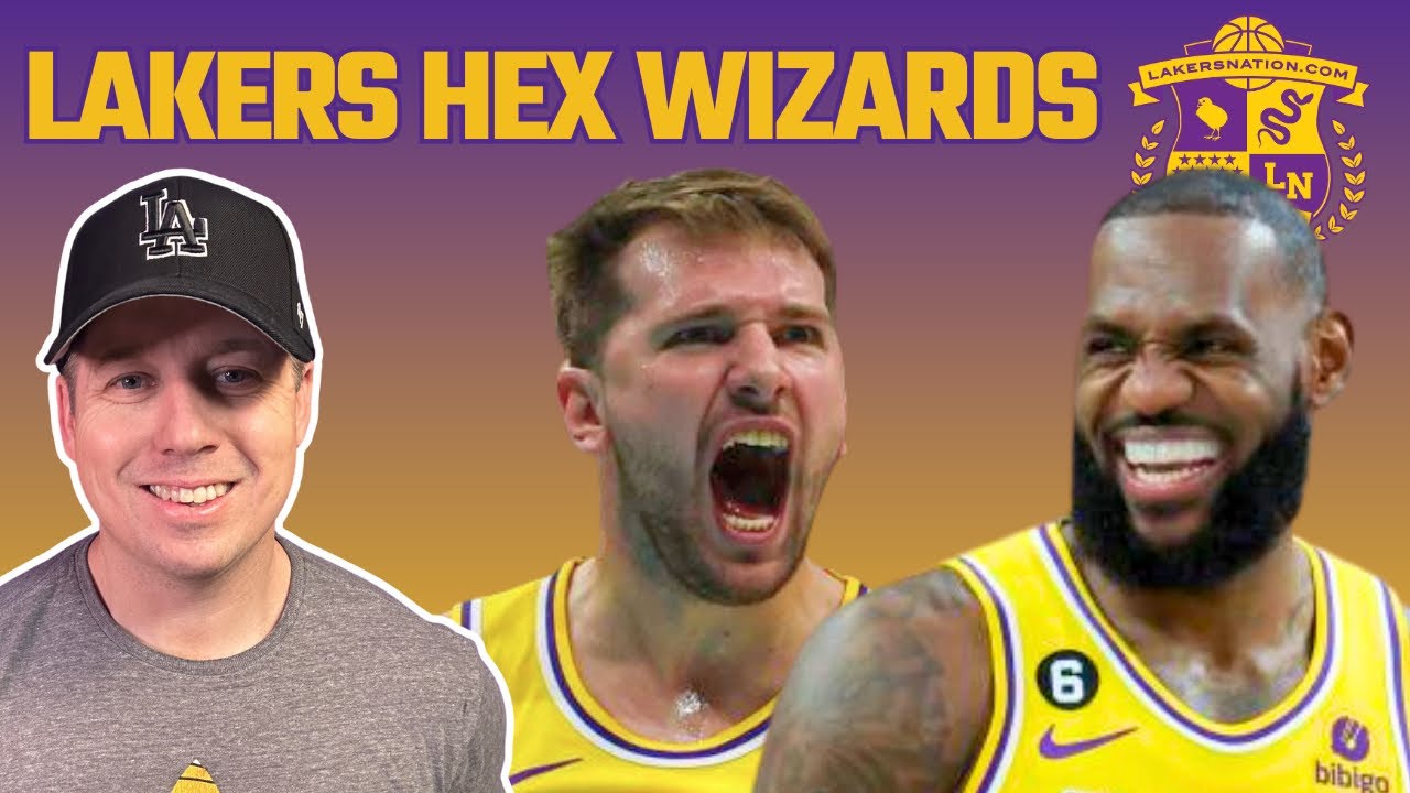 Lakers DOMINATE Wizards, LUKA First Half Triple Double!!!