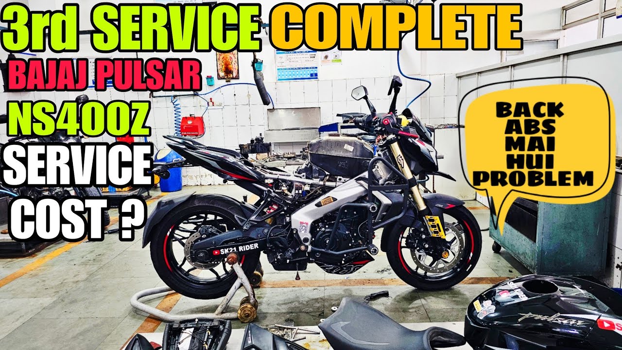 Ns400z 3rd service cost? 😱 || Ns400z after 5000km ride issue | full Detail | MTC error in Ns400z 
