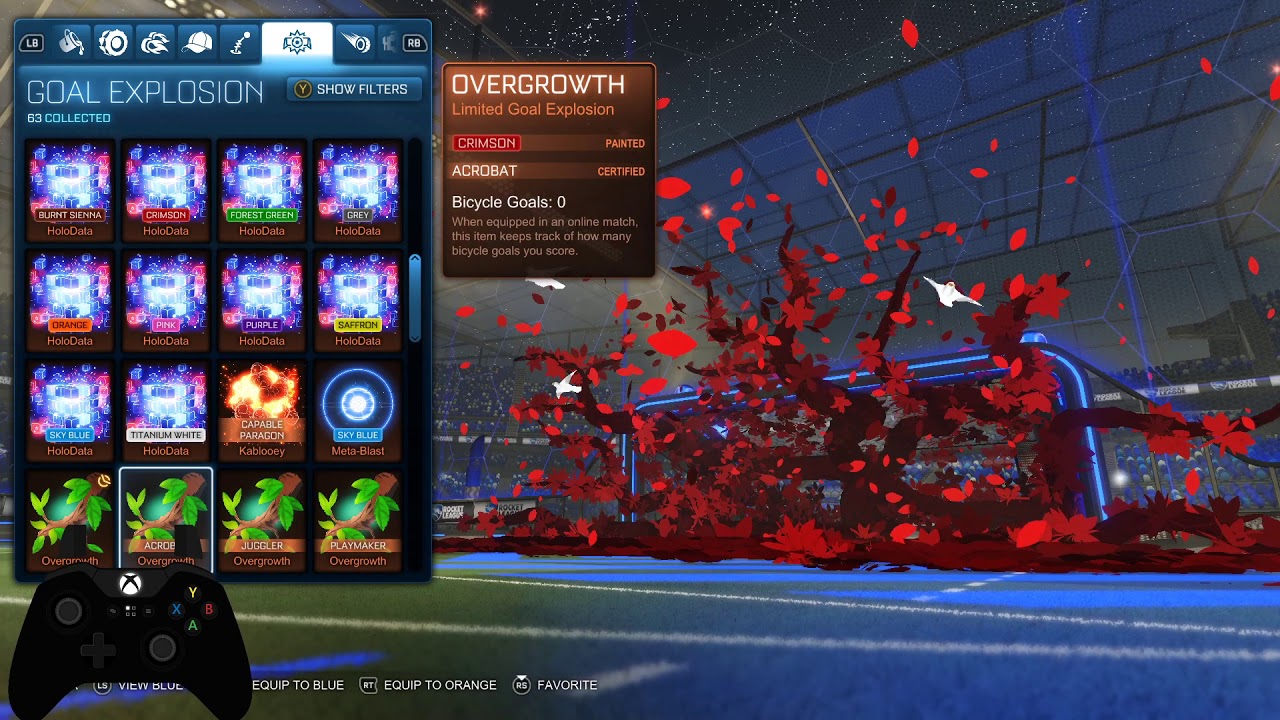 rocket league goal explosion ep 1 !!!