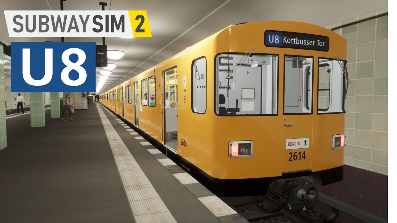 SubwaySim2 #20 U8 Nach Kottbusser Tor