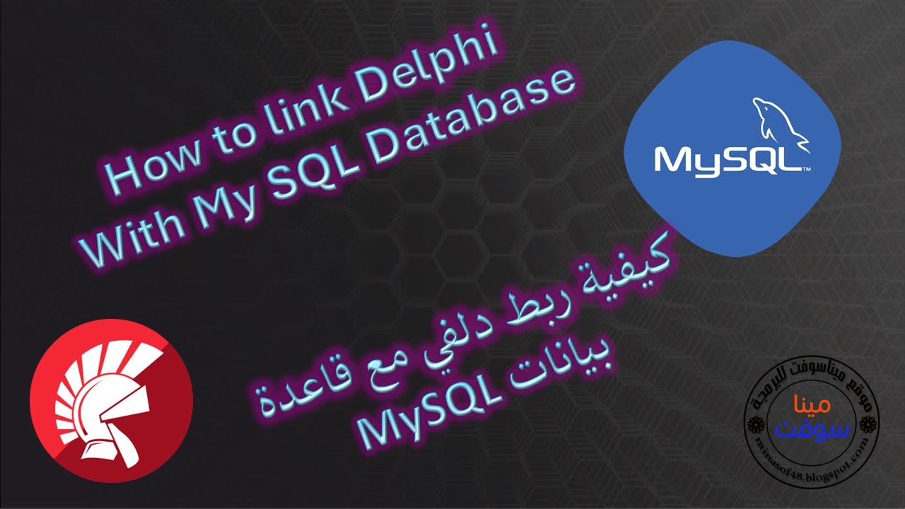 How to Link Delphi With MYSQL Database and Solve  the Problem of Messing DLL's Files