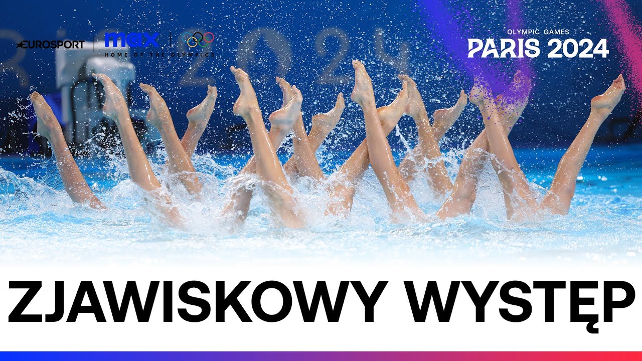 Moonwalk. W wodzie. Do góry nogami! 🤯🤯🤯 | Paryż 2024