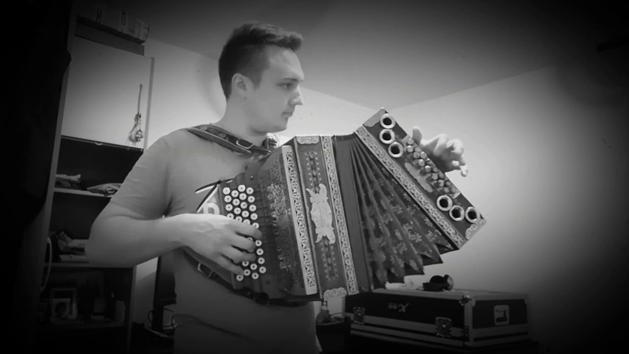 Čreda v galopu (F. Delčnjak) - Na staro harmoniko