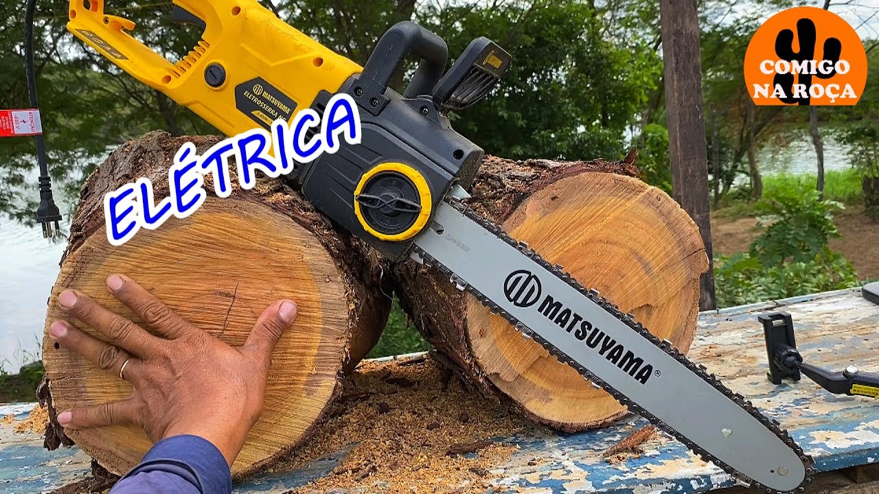 MOTOSSERRA ELÉTRICA MATSUYAMA DE 2.400 WATTS, VALE A PENA?