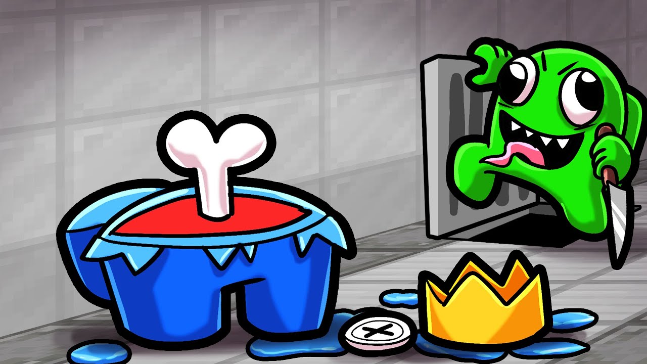 ROBLOX СРЕДИ НАС + RAINBOW FRIENDS = СТРАШНО!