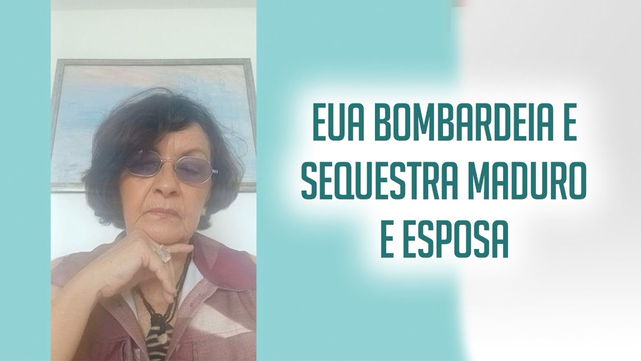EUA bombardeia e sequestra Maduro e esposa