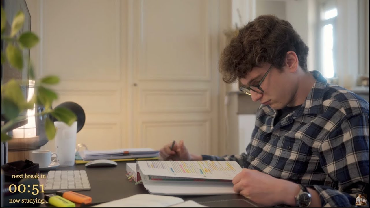 3- HOUR | Study With Me | Deep work, No music