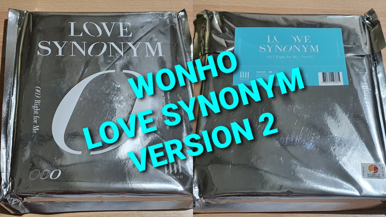 [UNBOXING] WONHO - Love Synonym Version 2