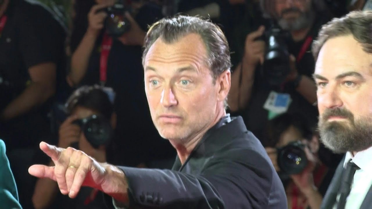Jude Law walks the red carpet as 'The Order' premieres in Venice | AFP