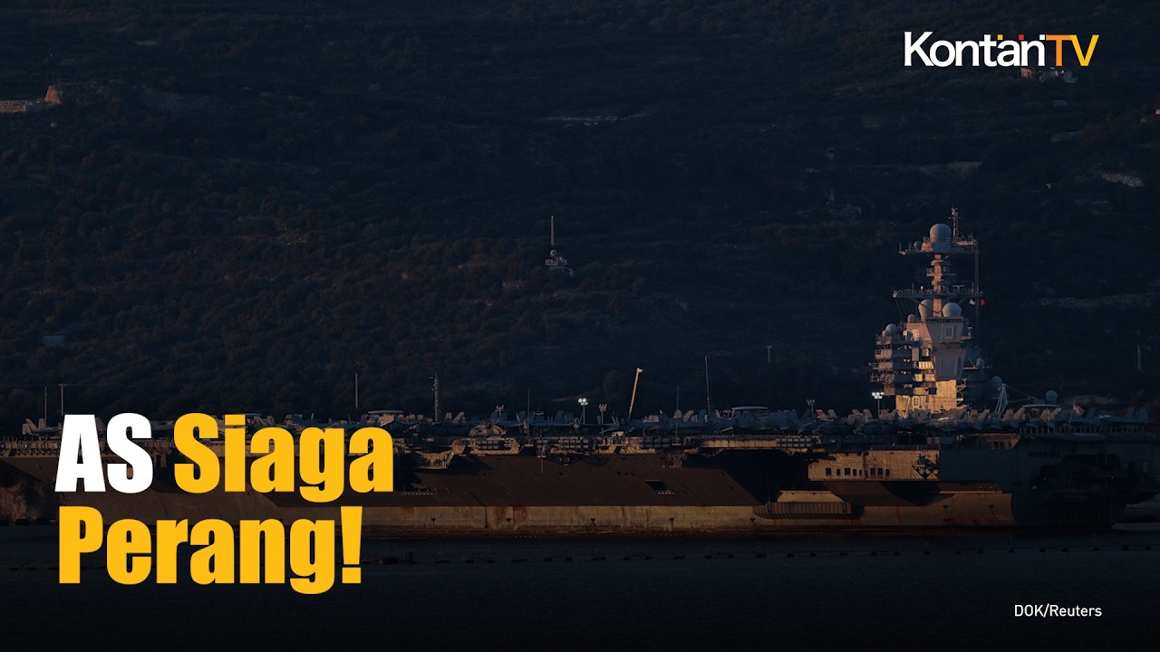 USS Gerald R Ford Tiba, AS Kepung Iran dengan 2 Kapal Induk
