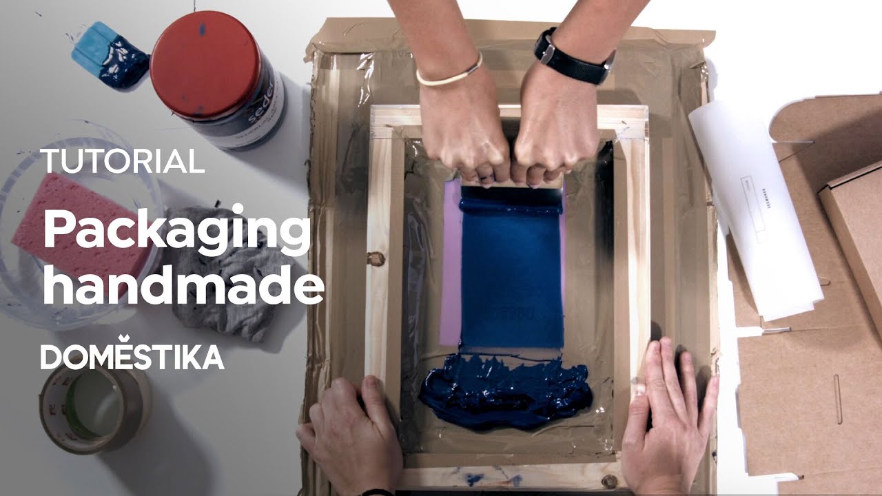 TUTORIAL Serigrafía | Cómo hacer un Packaging Handmade | Tatabi Studio | Domestika