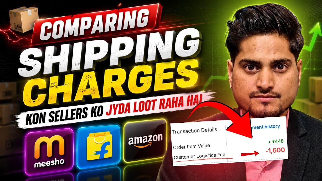 Delivery Charges Forward & Reverse EXPOSED💀Full Comparison Meesho, Amazon and Flipkart