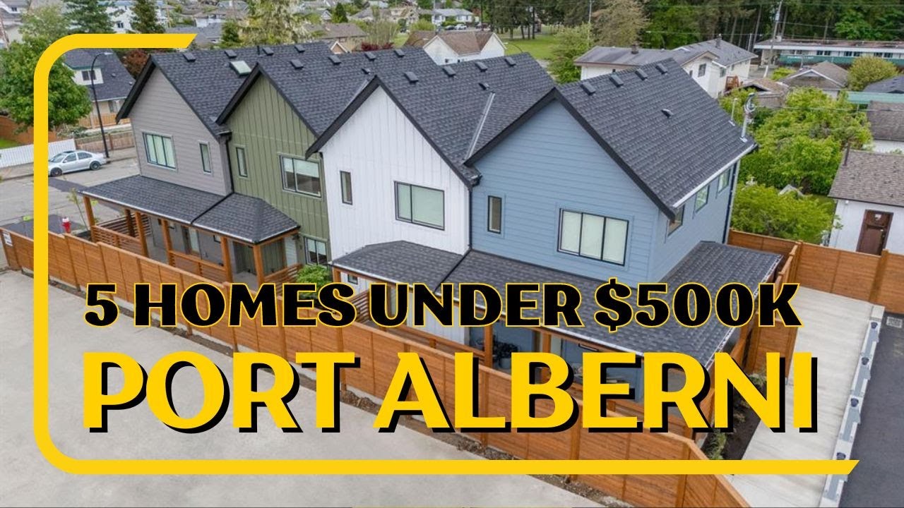 Five Great Homes Under $500k in Port Alberni