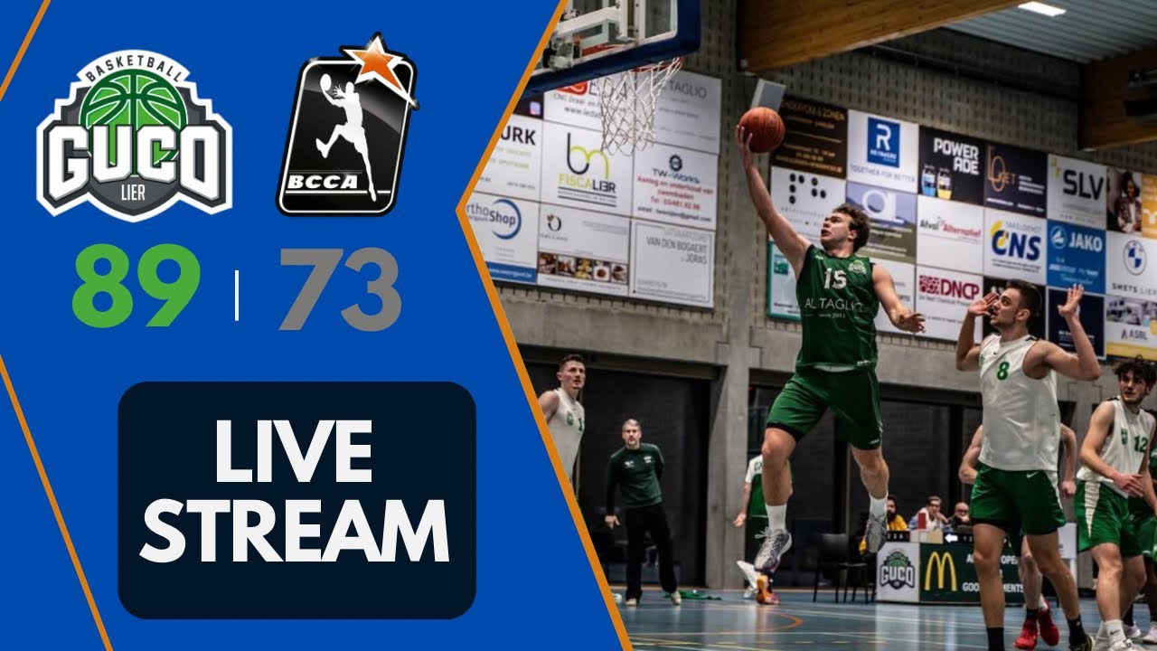 LIVE 🔴 - TDM1 Play-Offs: Guco Lier vs Floréal BCCA Neufchâteau (Quarter-Finals Game 1): 89-73