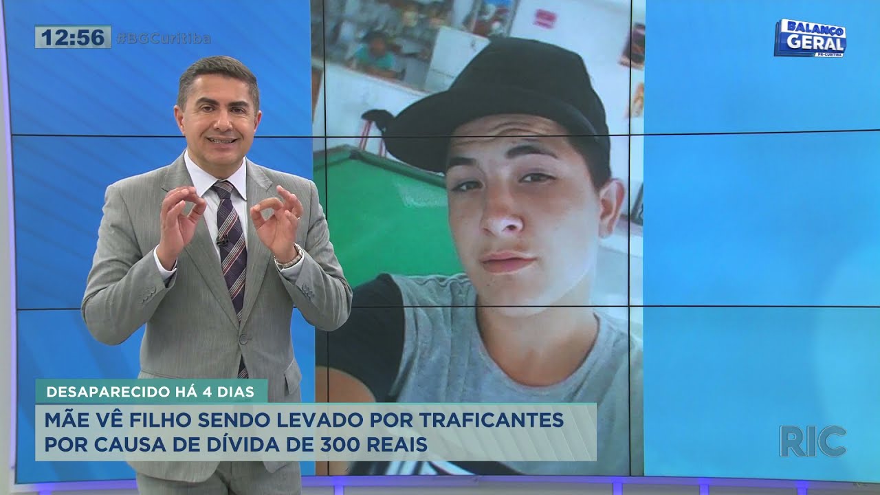 Mãe vê filho sendo levado por traficantes por causa de dívida de 300 reais