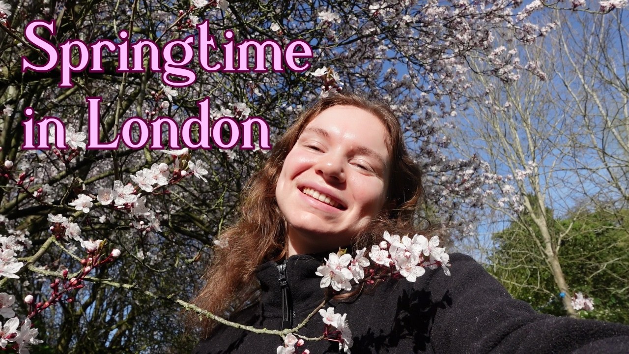 a peaceful spring day in London (ft. a deer sighting!)