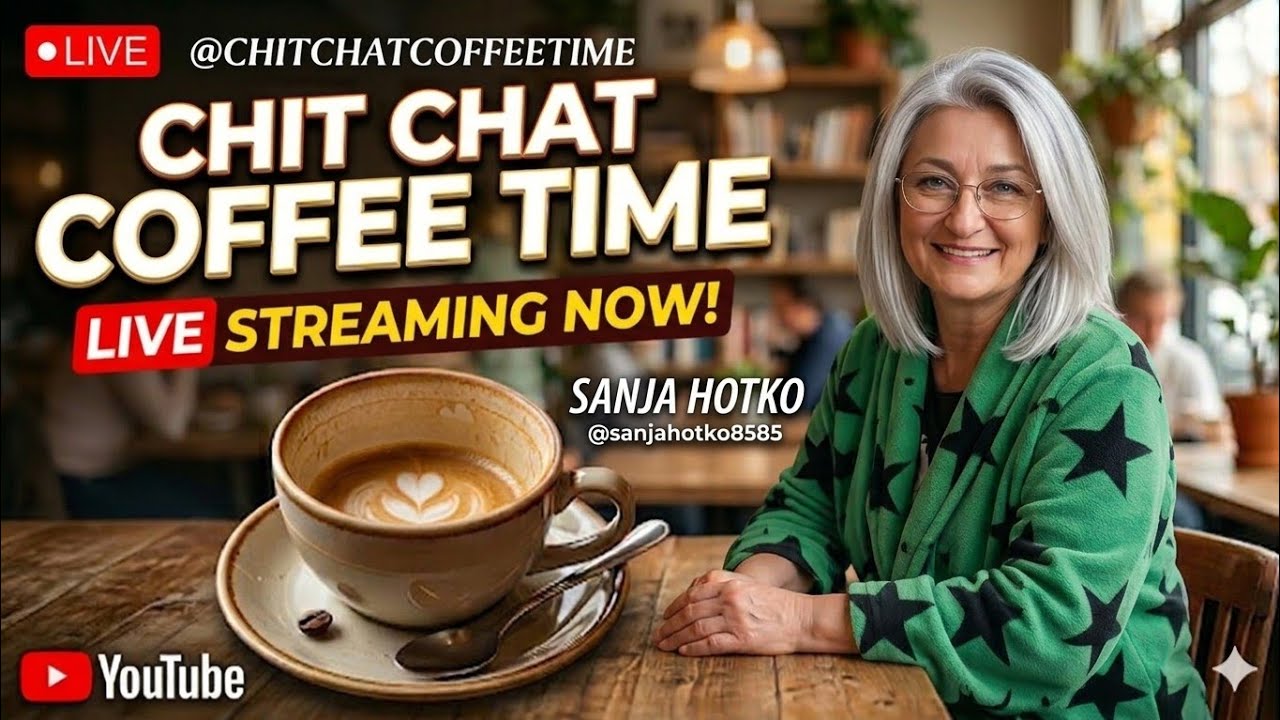 THURSDAY'S PEARLS WITH A COFFEE! SANJA HOTKO @sanjahotko8585 LIVE #viral #youtubelives #chit-chat