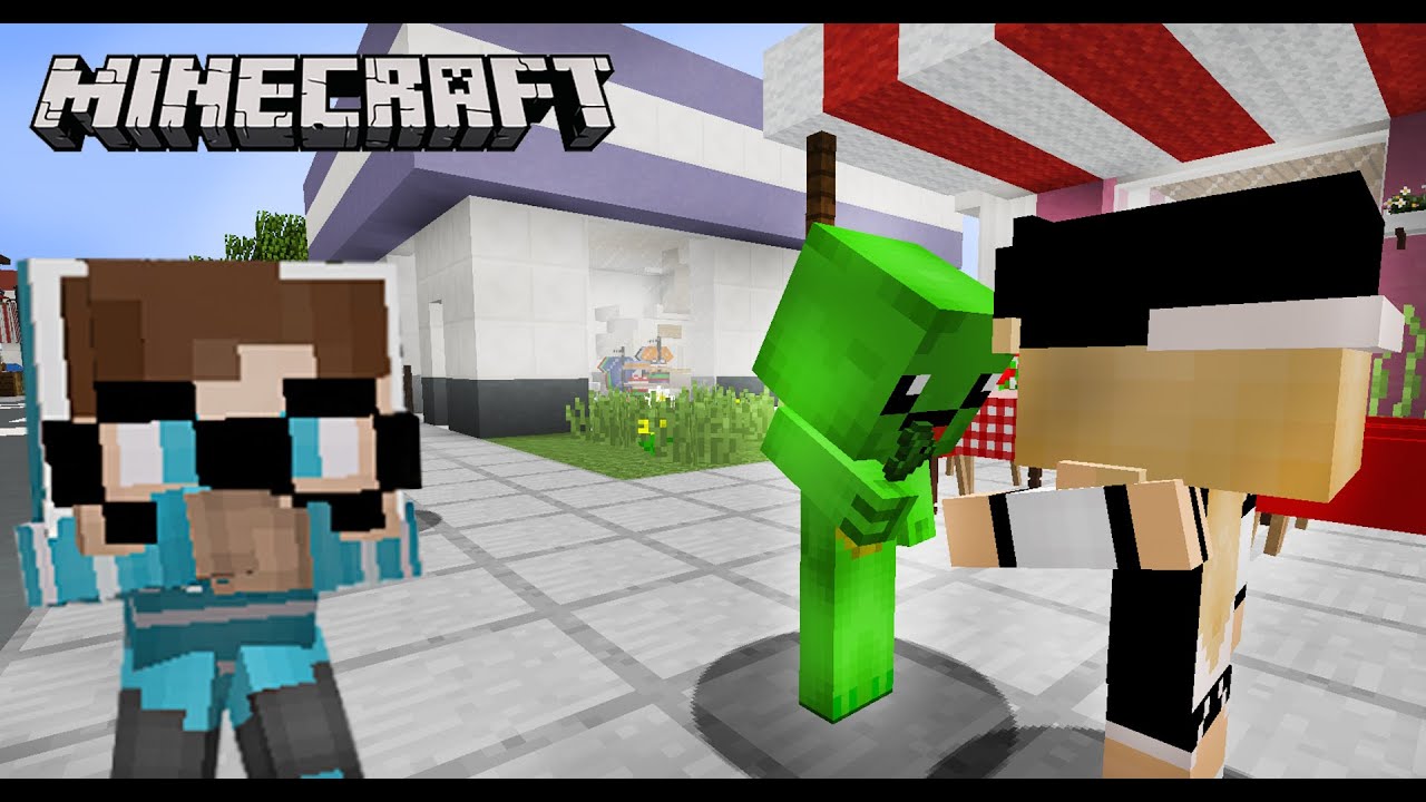 DENDY HAT EIN DATE MIT IKKY'S FREUNDIN in MINECRAFT!!
