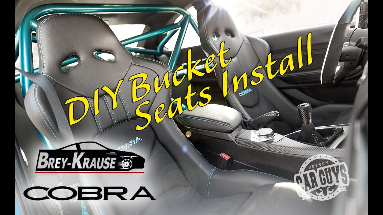 Cobra Seats Nogaro Bucket Seats Install on a BMW M2