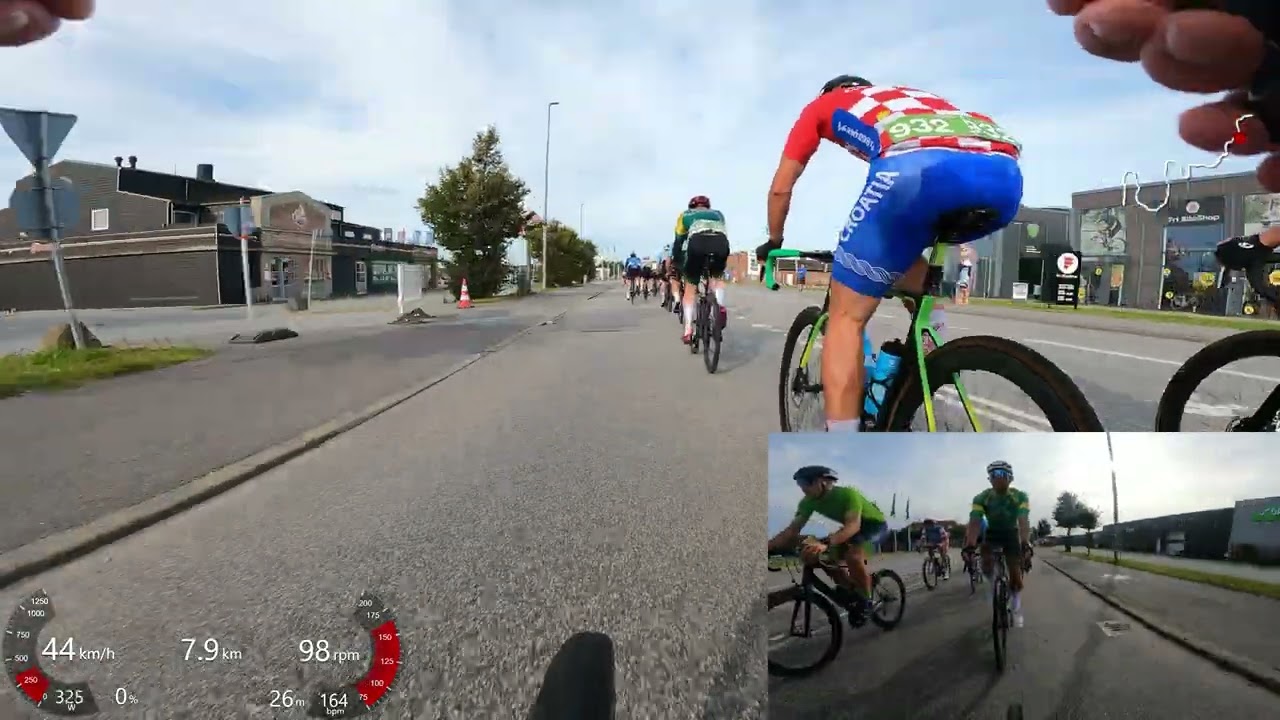 UCI Gran Fondo World Championship 2024 - Aalborg Road Race M40-45 - FRONTcam