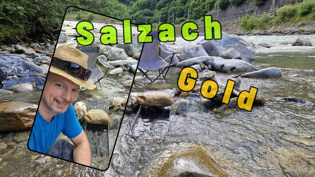 Goldwaschen an der Salzach 👑⛏️ | Goldsuche in Österreich