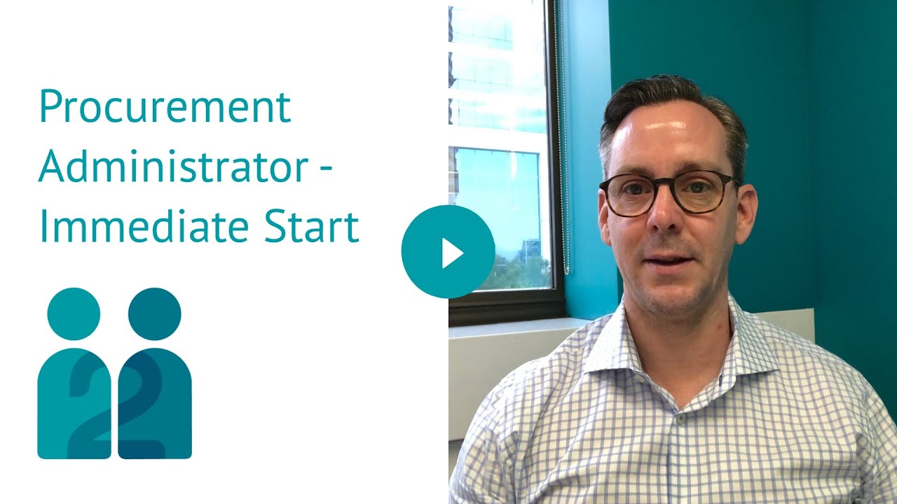 Procurement Administrator - Immediate Start