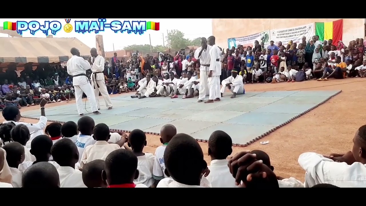 Karaté shotokan sketches lors de passage des grades