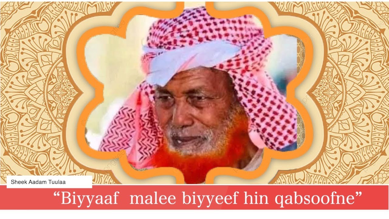 Irra Deebii, Qophii Iidaa Ilaalchisuun turtii Sheek Aadam Tuulaa wajjiin taasifne.
