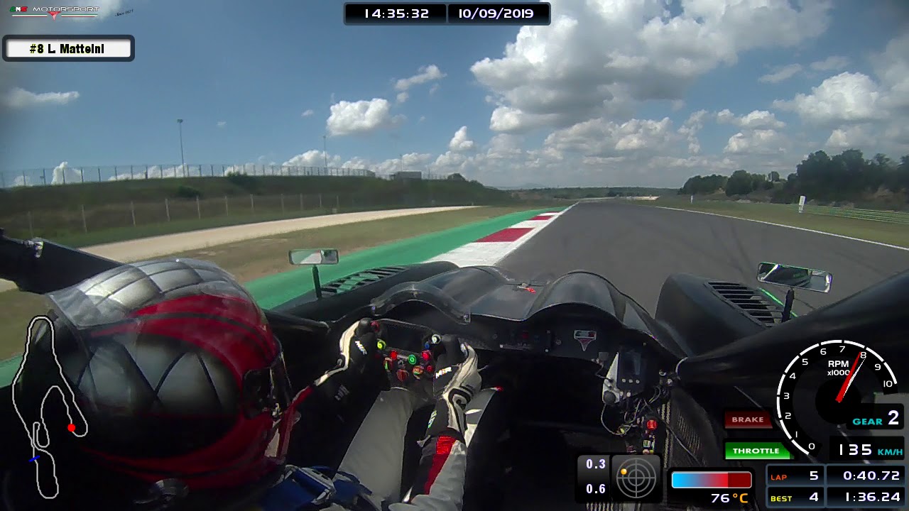 Test Day #8 L.Matteini Norma M20FC // Autodromo di Vallelunga 2019