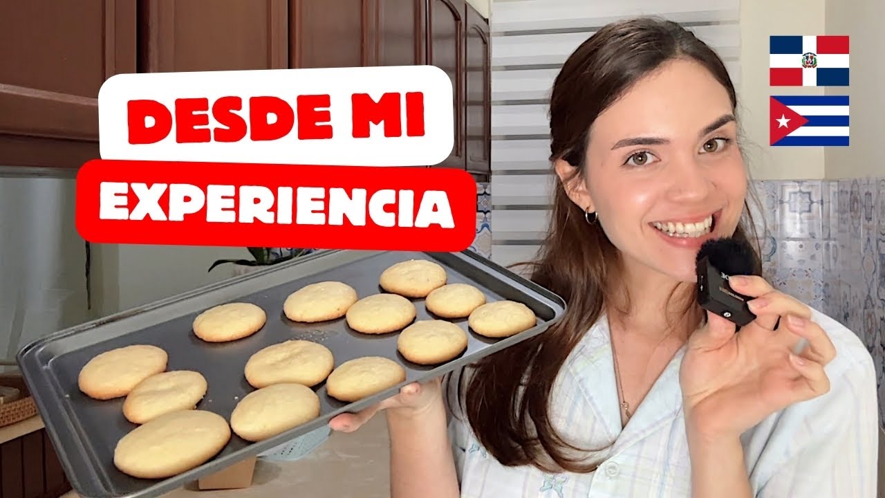 Lo que NADIE te dice antes de EMIGRAR🇨🇺🇩🇴mientras horneamos galletas🍪