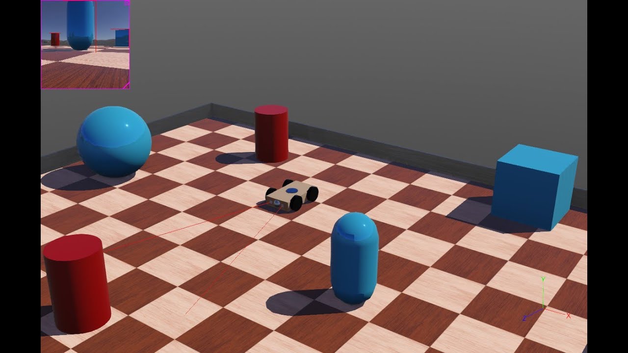 Object Recognition Robot Simulation [WEBOTS SIMULATION]