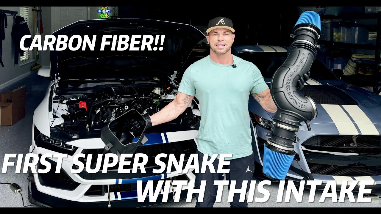 Installation of Whipple Carbon Fiber Intake & larger air filter boxes with POV sound test!