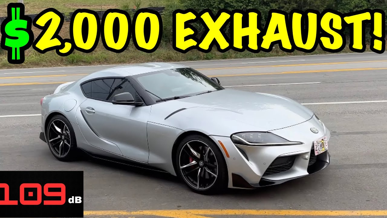Is $2,000 Exhaust Worth It on a Toyota Supra GR?