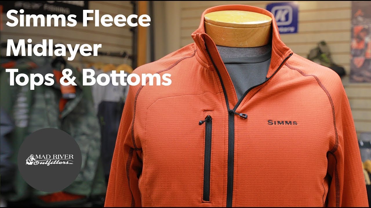 Simms Fleece Midlayer Tops & Bottoms