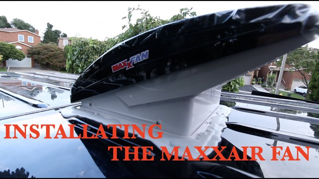 MAXXAIR FAN INSTALLATION | 2018 Mercedes Sprinter 4x4 144WB