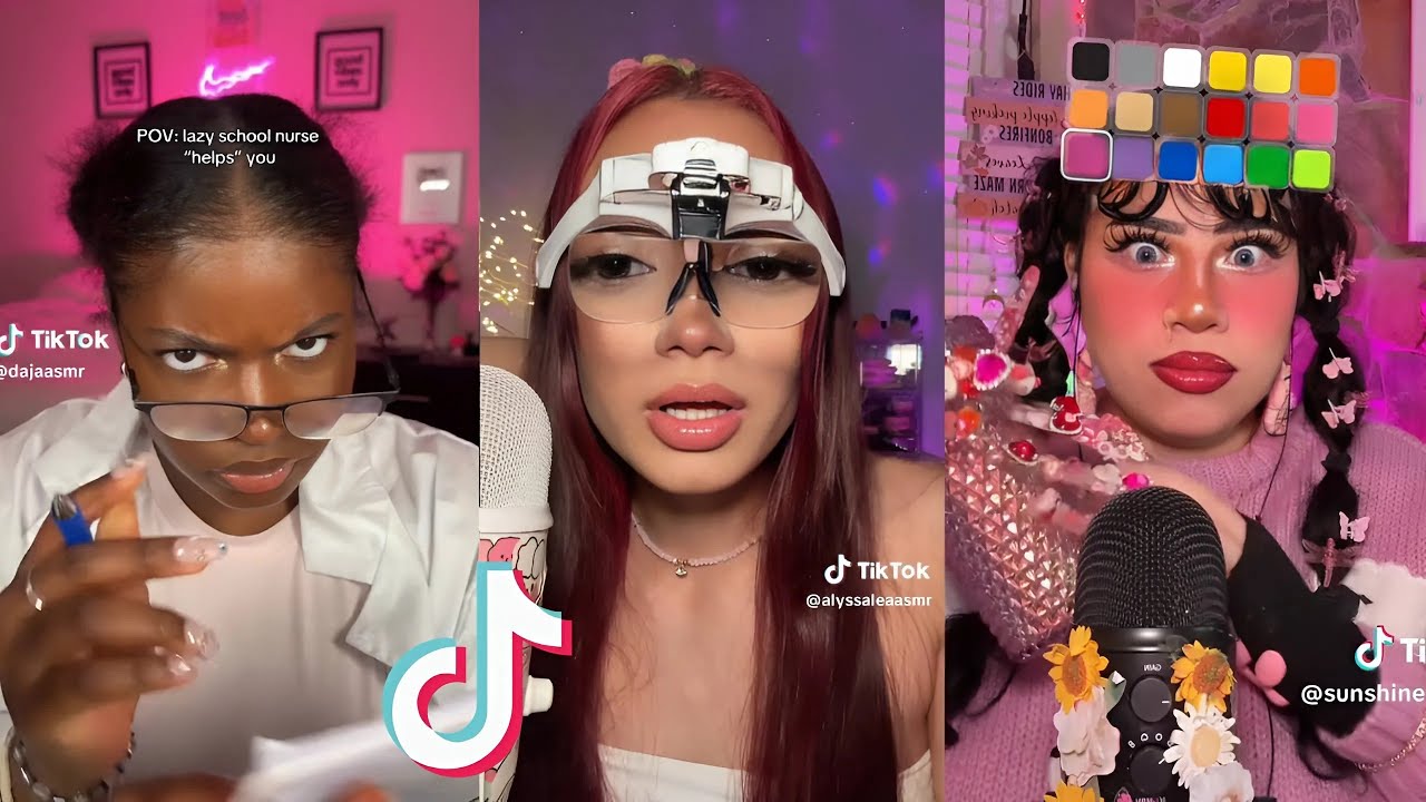 ASMR  | TIKTOK Compilation| Part 9 | ASMR for deep sleep