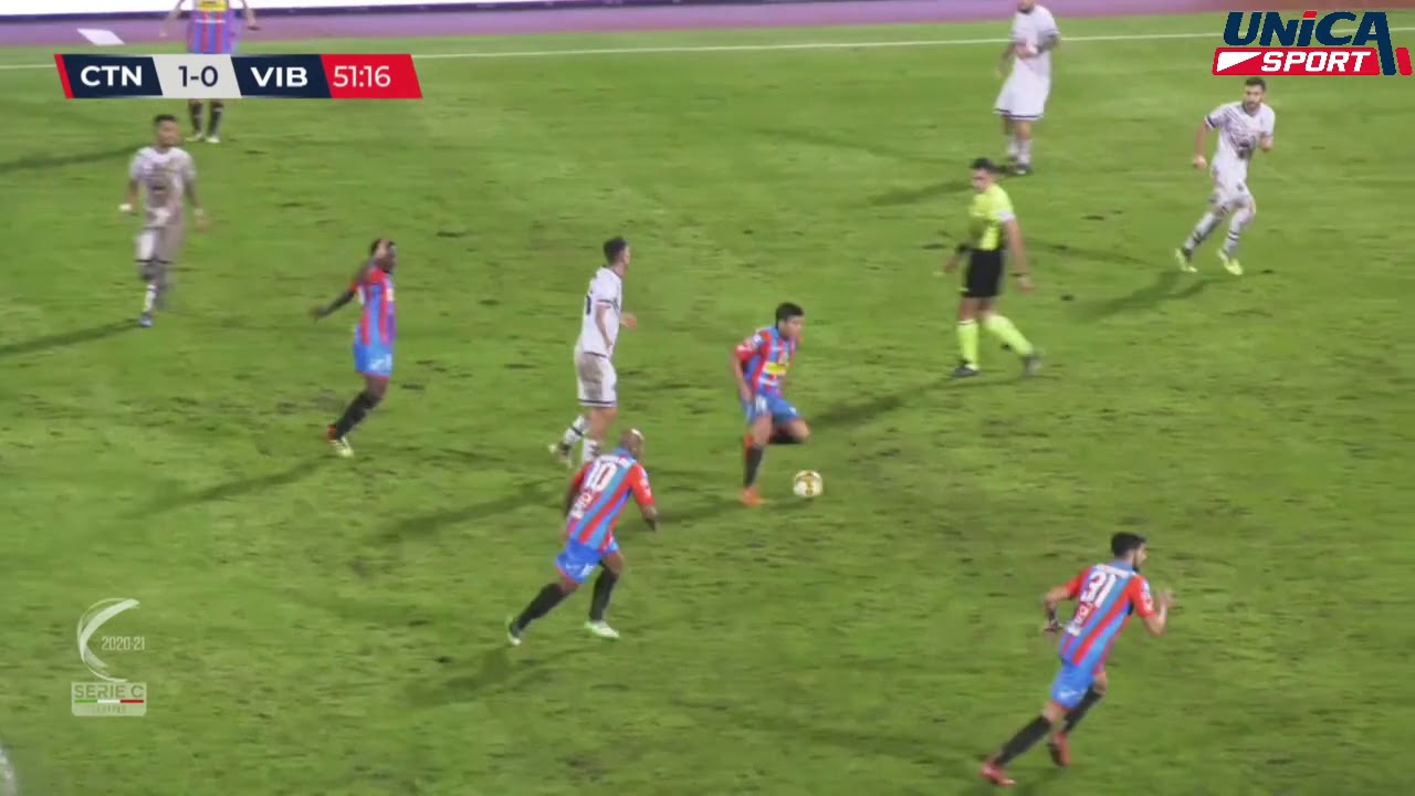 Serie C, Girone C, Recupero 8ª giornata, Catania-Vibonese 2-1